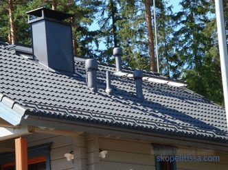 Prolaz ventilacije čvorova kroz krov - vrste konstrukcija i značajke njihove ugradnje