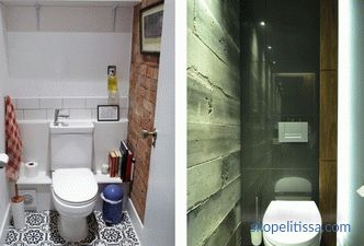 Dekoracija malog WC-a, pravila za odabir materijala i boja, popularnih detalja i stilova