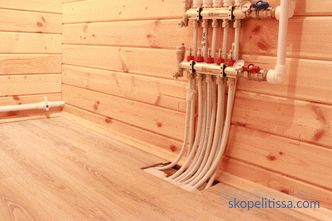Kako napraviti grijane podove u drvenoj kući: opcije za uređaj i instalaciju
