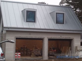Kako pokriti krov garaže - odaberite krovni materijal