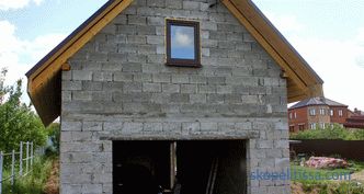 Blokovi za gradnju garaže: usporedba predloženih proizvoda