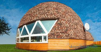 Okrugli krov: Vrste i građevinske tehnologije