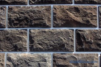 Zemljani kamen: vrste umjetnog kamena