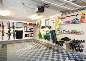 Najbolje ideje za uređenje garaže iznutra, upute, fotografije i videozapise