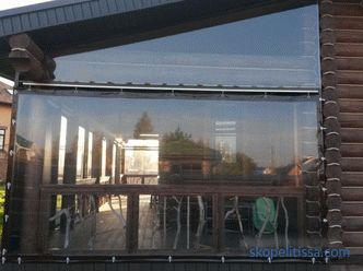 PVC prozori za terase, cijene u Moskvi, foto