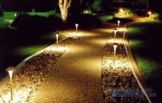 Vrtna lampa - kriteriji i nijanse izbora