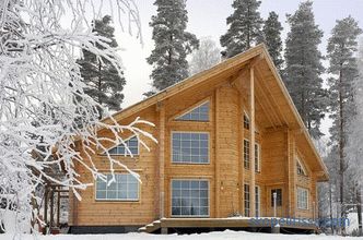Zimske kuće iz bara "ključ u ruke" za stalni boravak, projekte i cijene u Moskvi