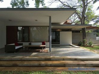 Jednospratna kuća s terasom: ideje, vrste, materijali