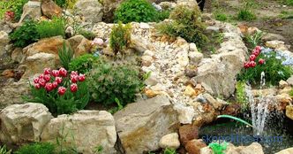 Kamenje za alpski tobogan: osnovna načela pravog izbora