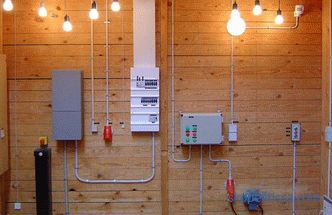 Električne instalacije u garaži: pravila postupka instalacije